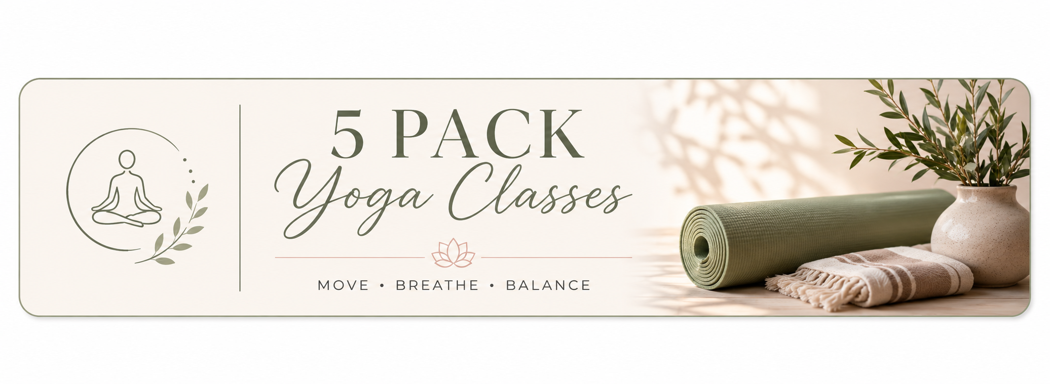 5-Pack Yoga Classes