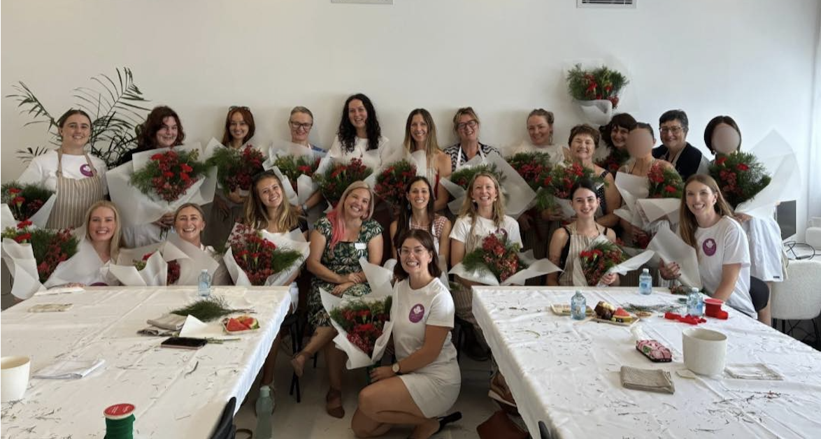 Magnolia Health’s First Christmas Flower Workshop