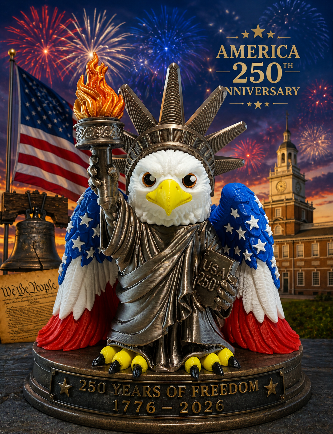 Liberty Eagle - 250 Year Anniversary Collectable