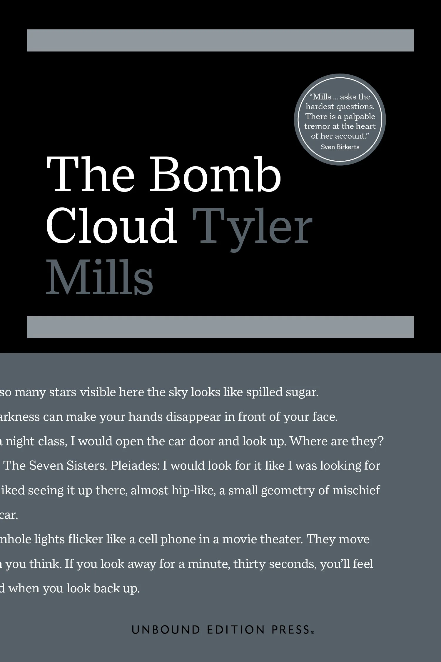 The Bomb Cloud: A Memoir