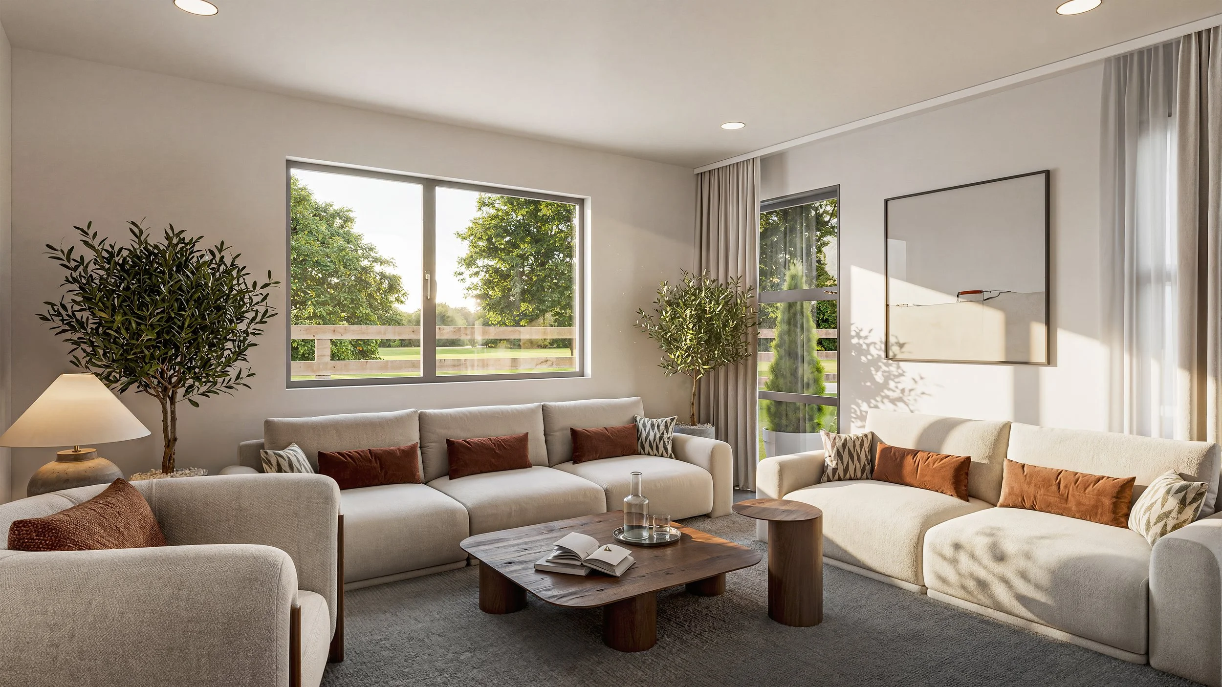 Kowhai Living room
