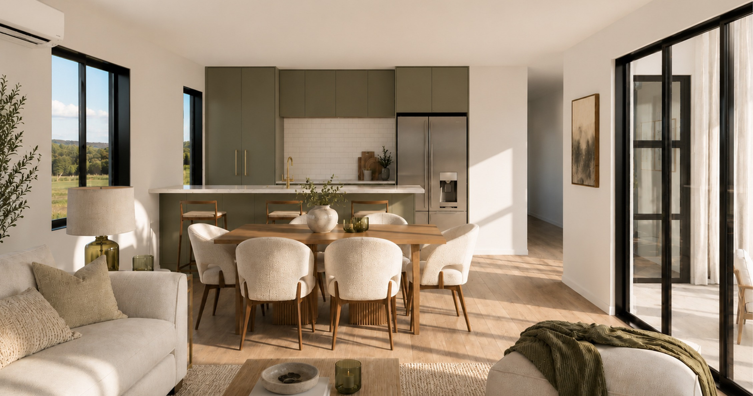 Lakelands - Living and Dining - Maymorn Farm