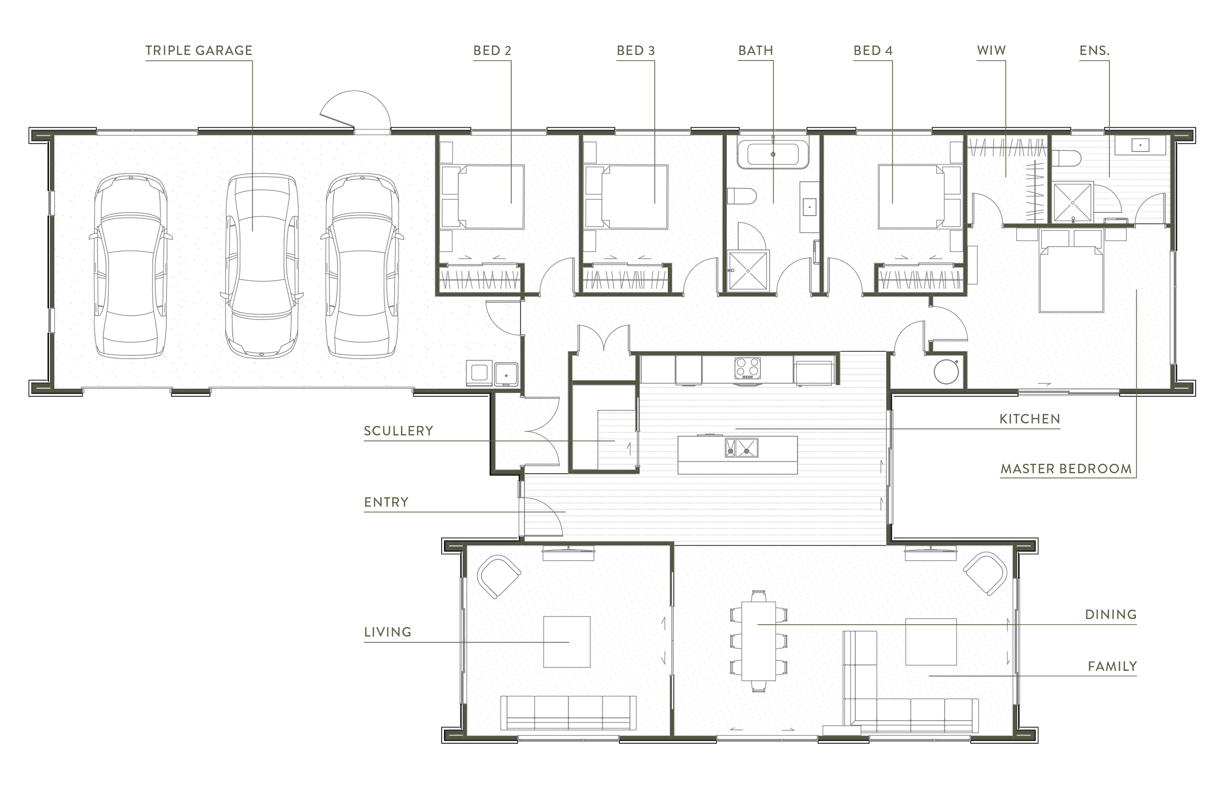 Greenfields - Floor Plan - Maymorn Farm