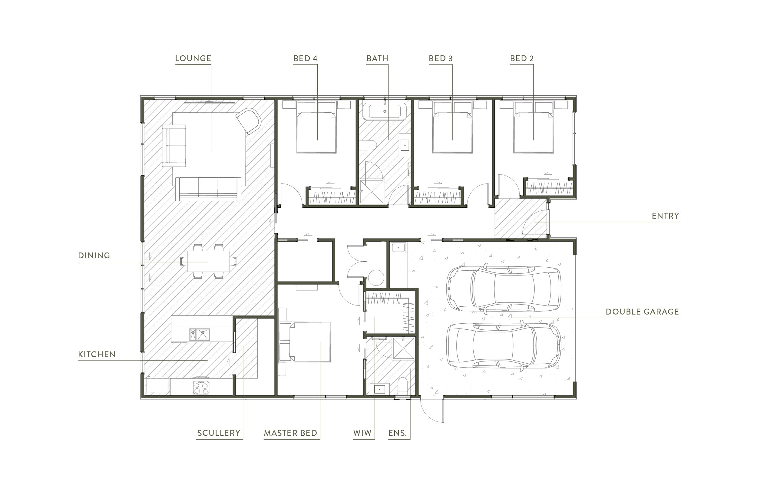 Mawai - Floor Plan - Maymorn Farm