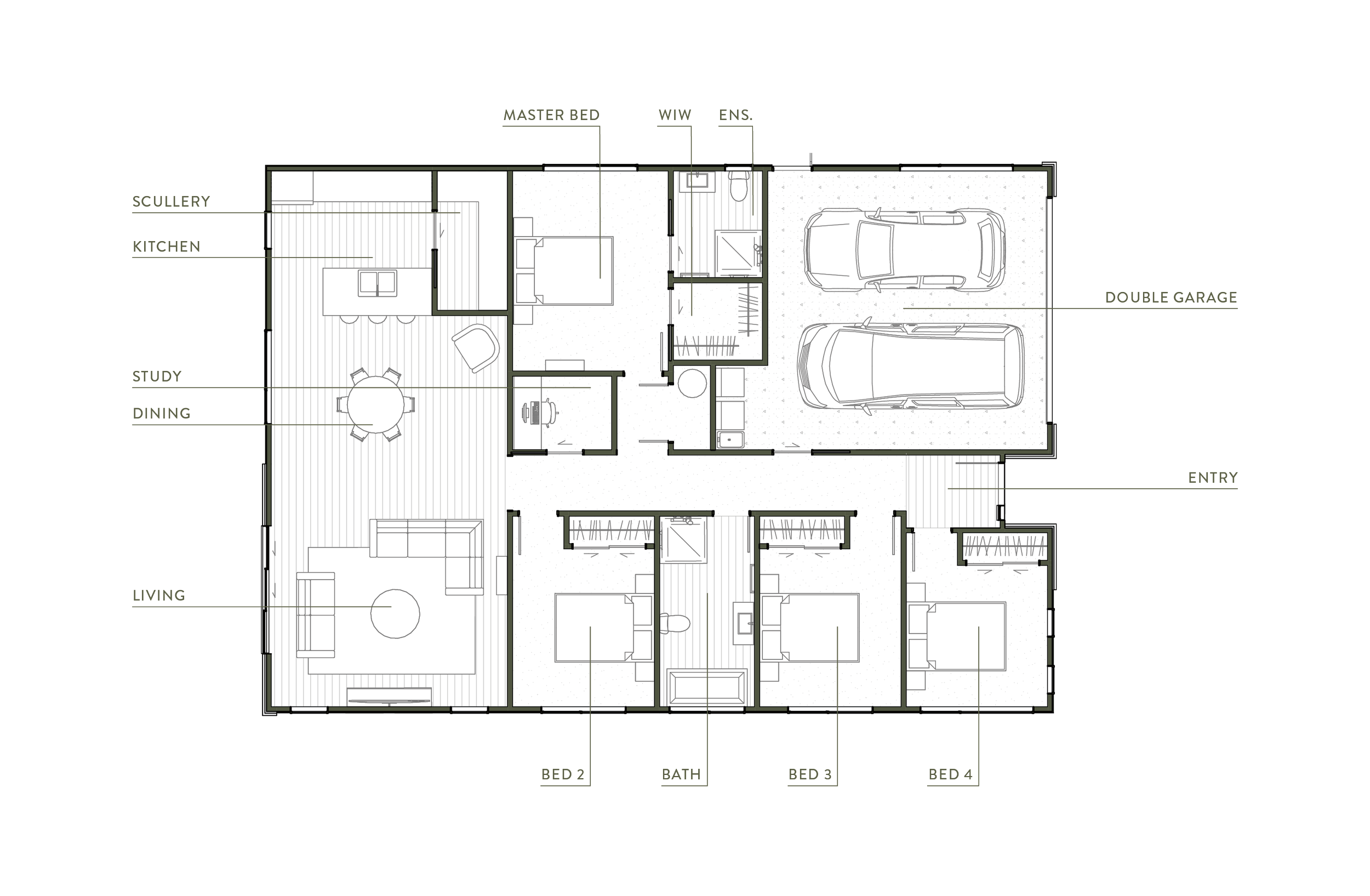 Hakona - Floor Plan - Maymorn Farm