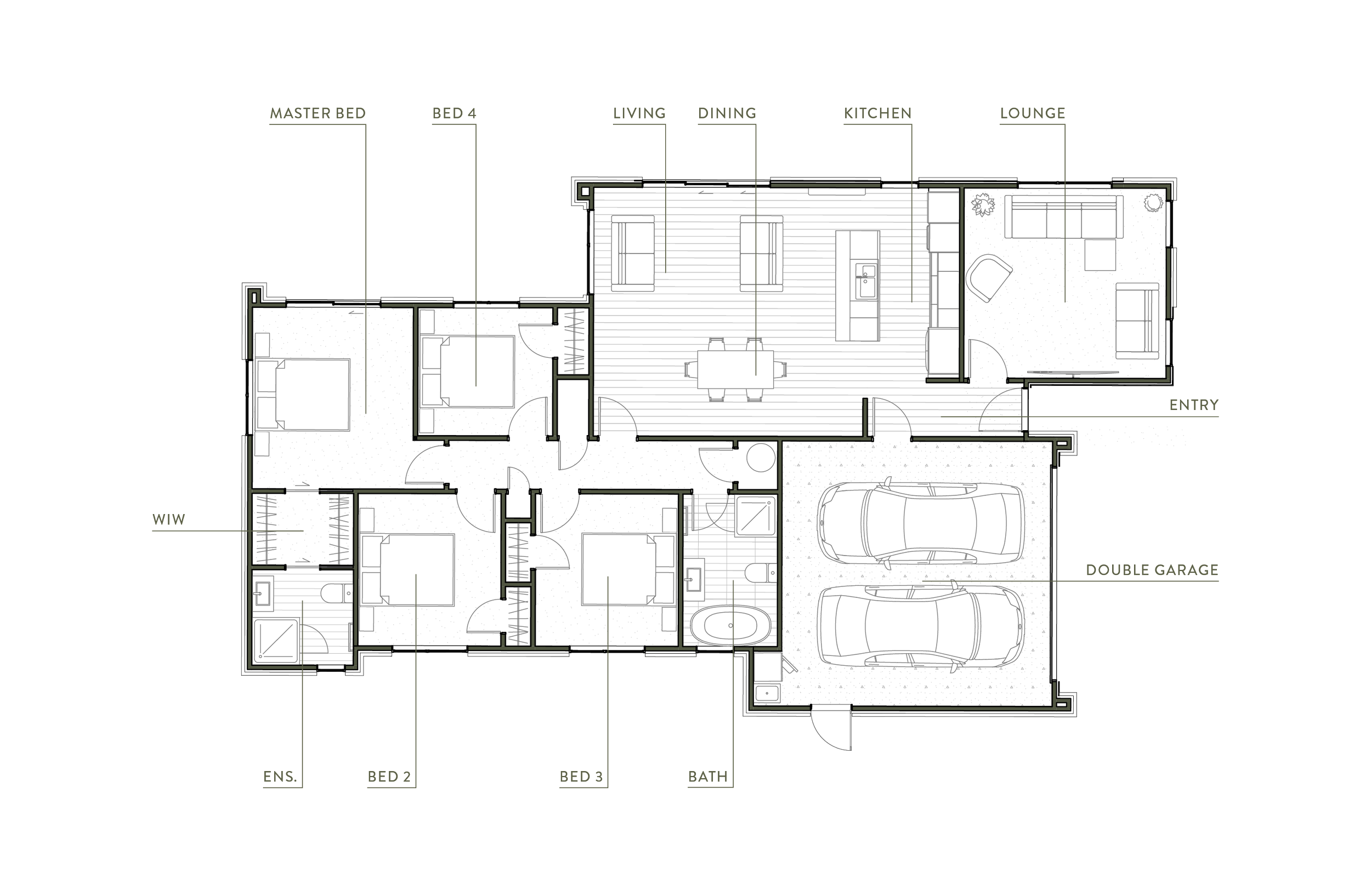 Kowhai v2 - Floor Plan
