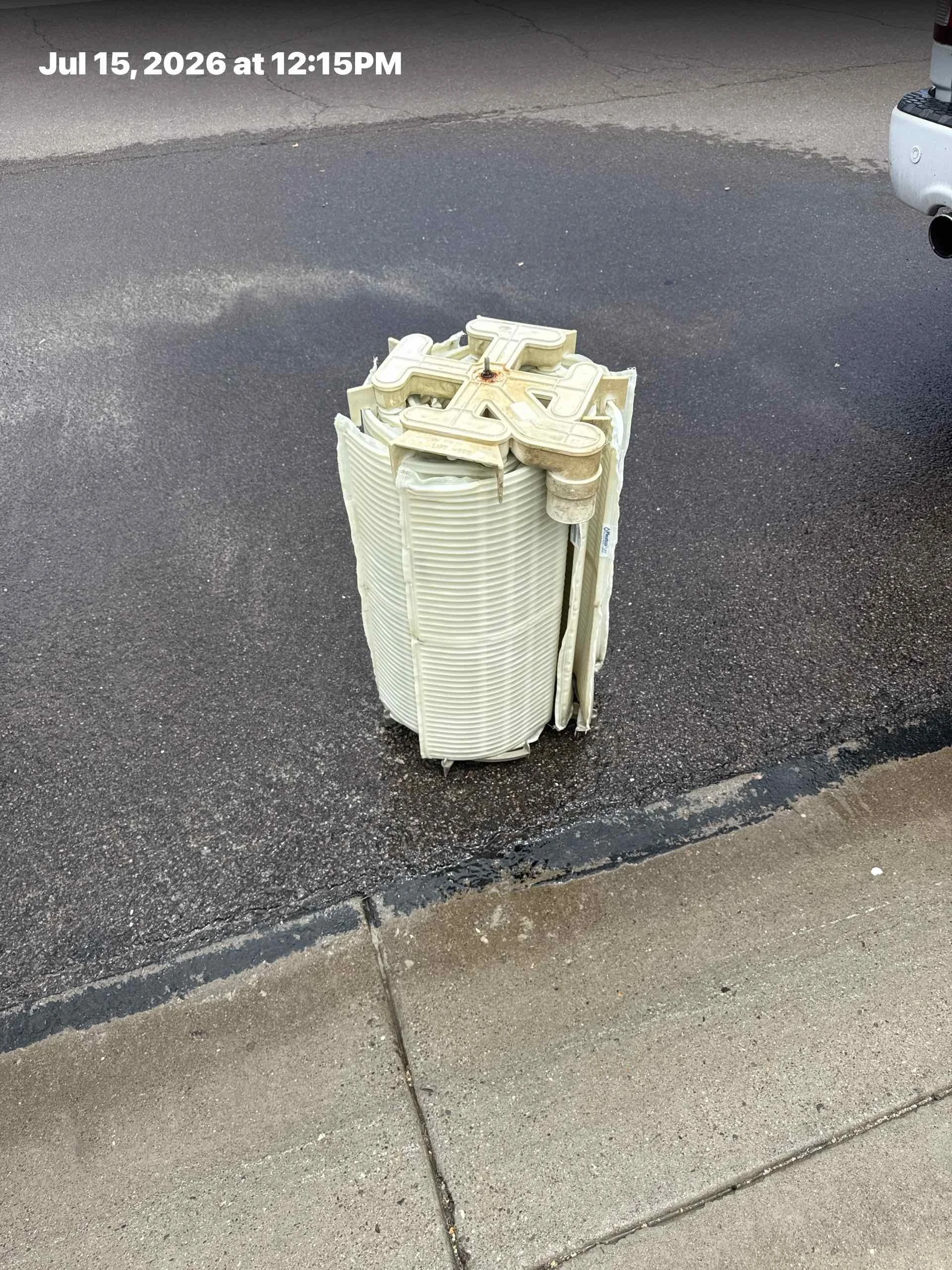 Clean DE Filter (After)