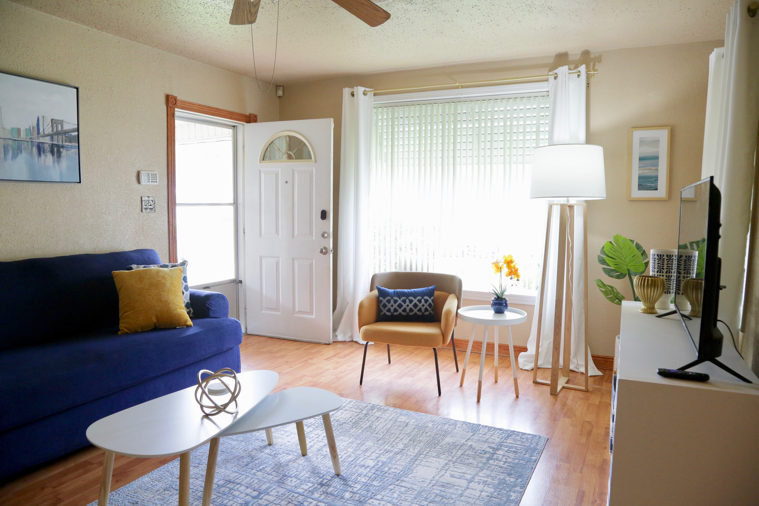 Comfortable extended stay living space in Muskogee, Oklahoma