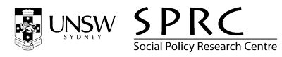 UNSW Social Policy Research Centre