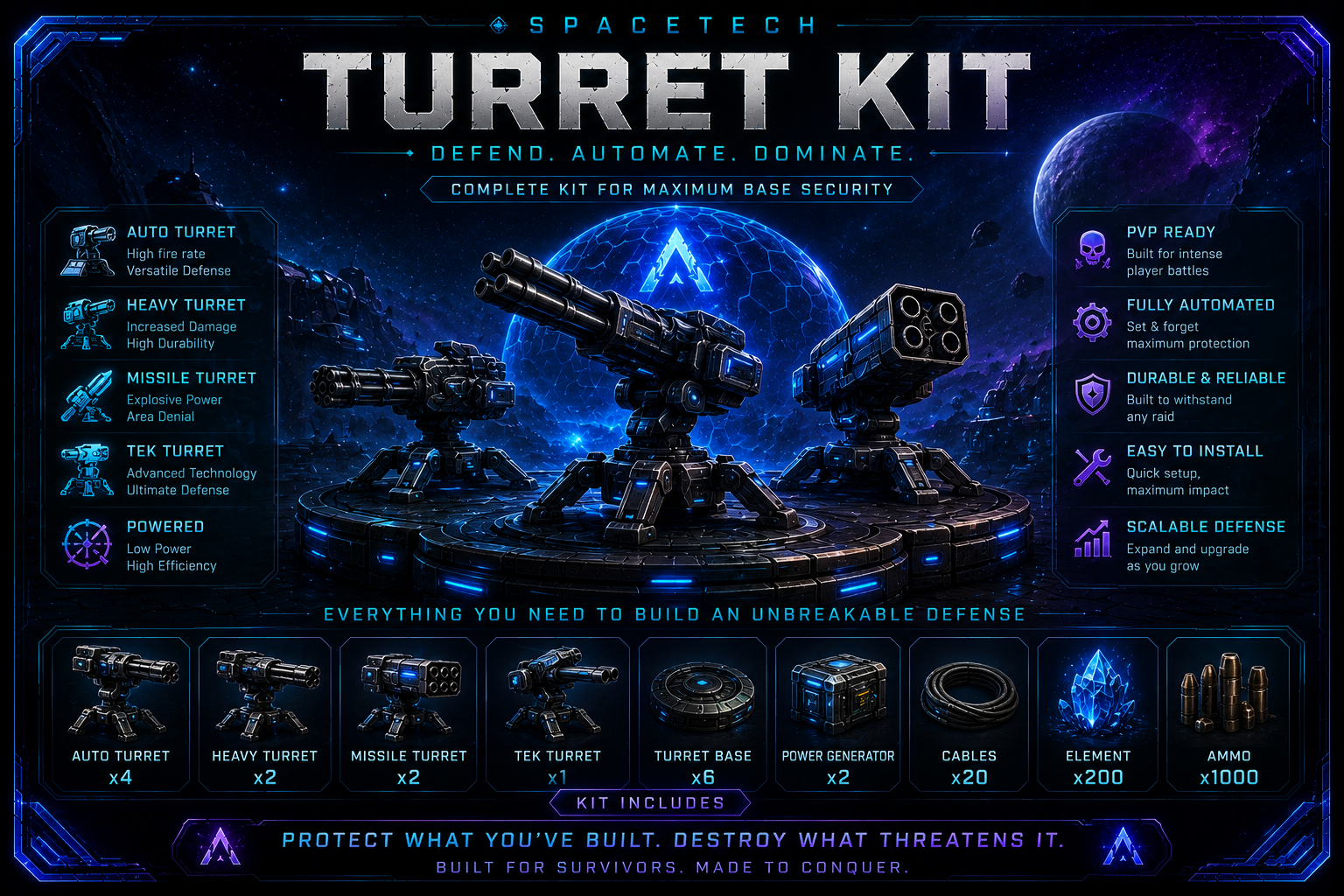Turret kit Bundle
