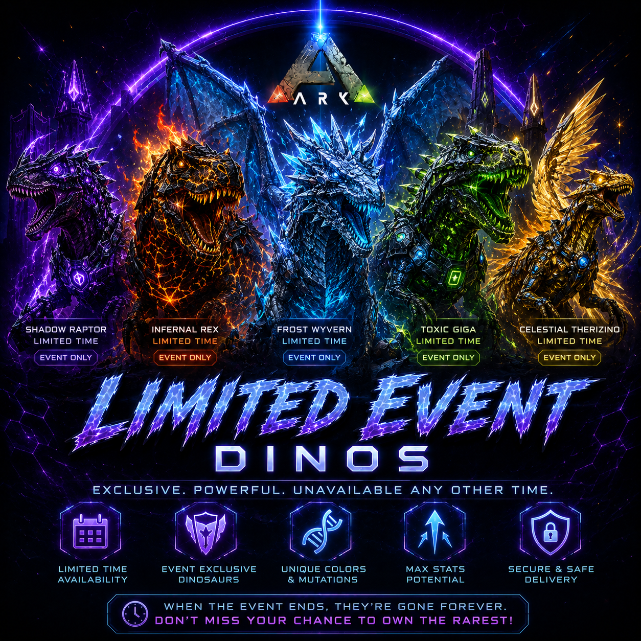 Limited Event Dinos