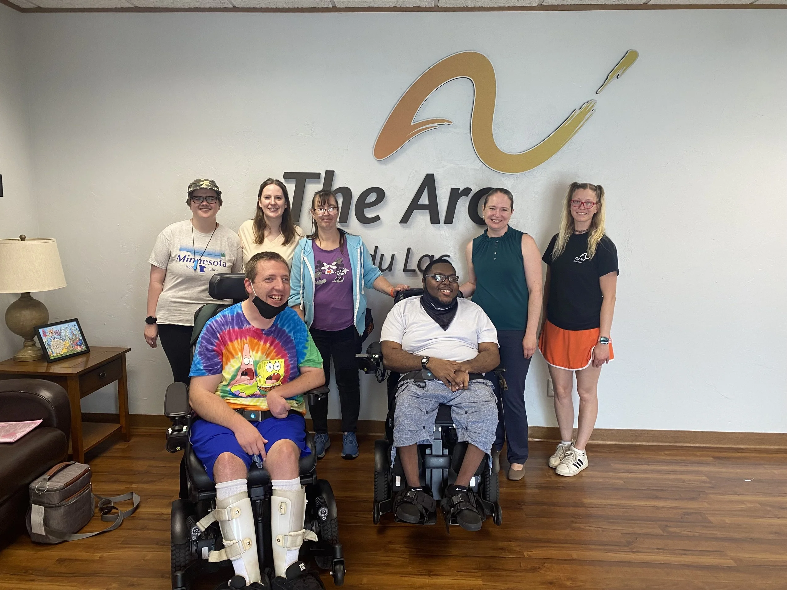 Tiffany Brault visits the Arc Fond du Lac to learn about issues impacting individuals with disabilities