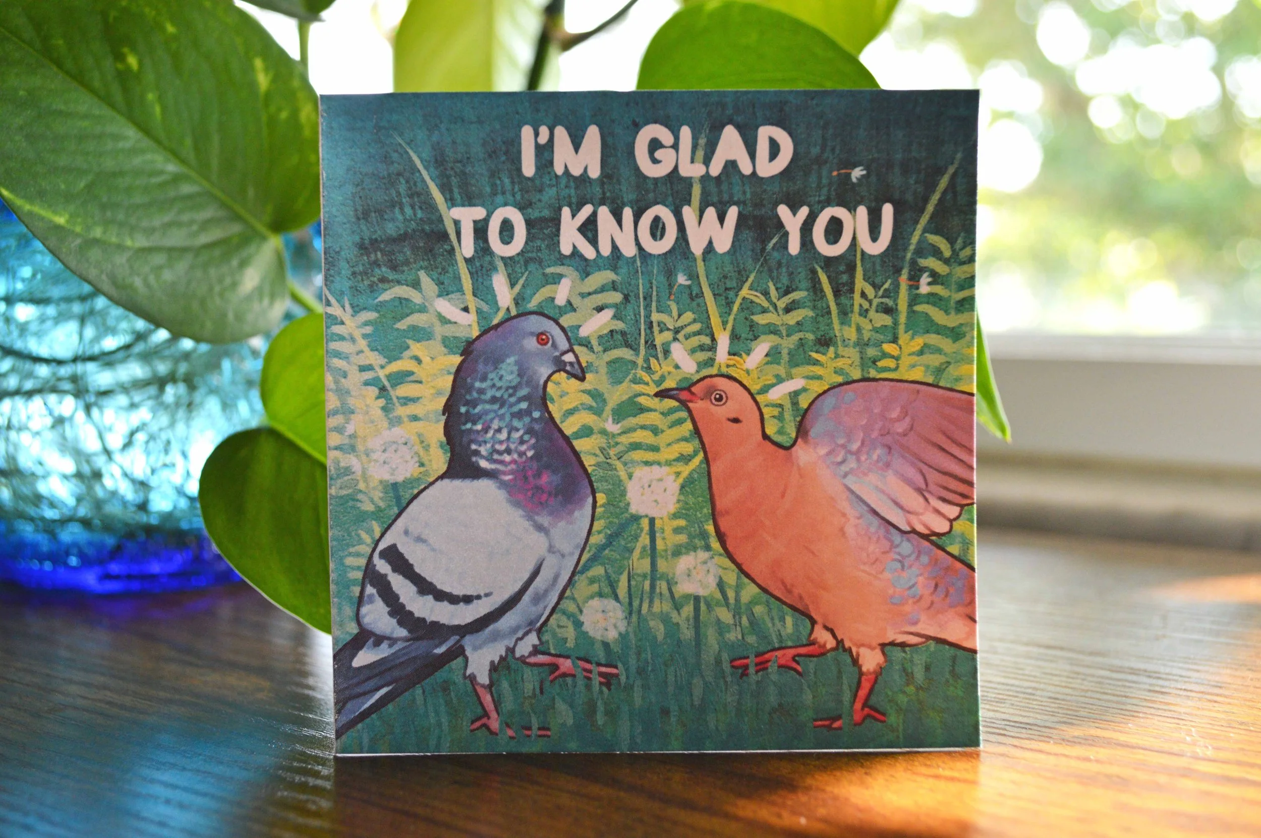 Glad Birds Card