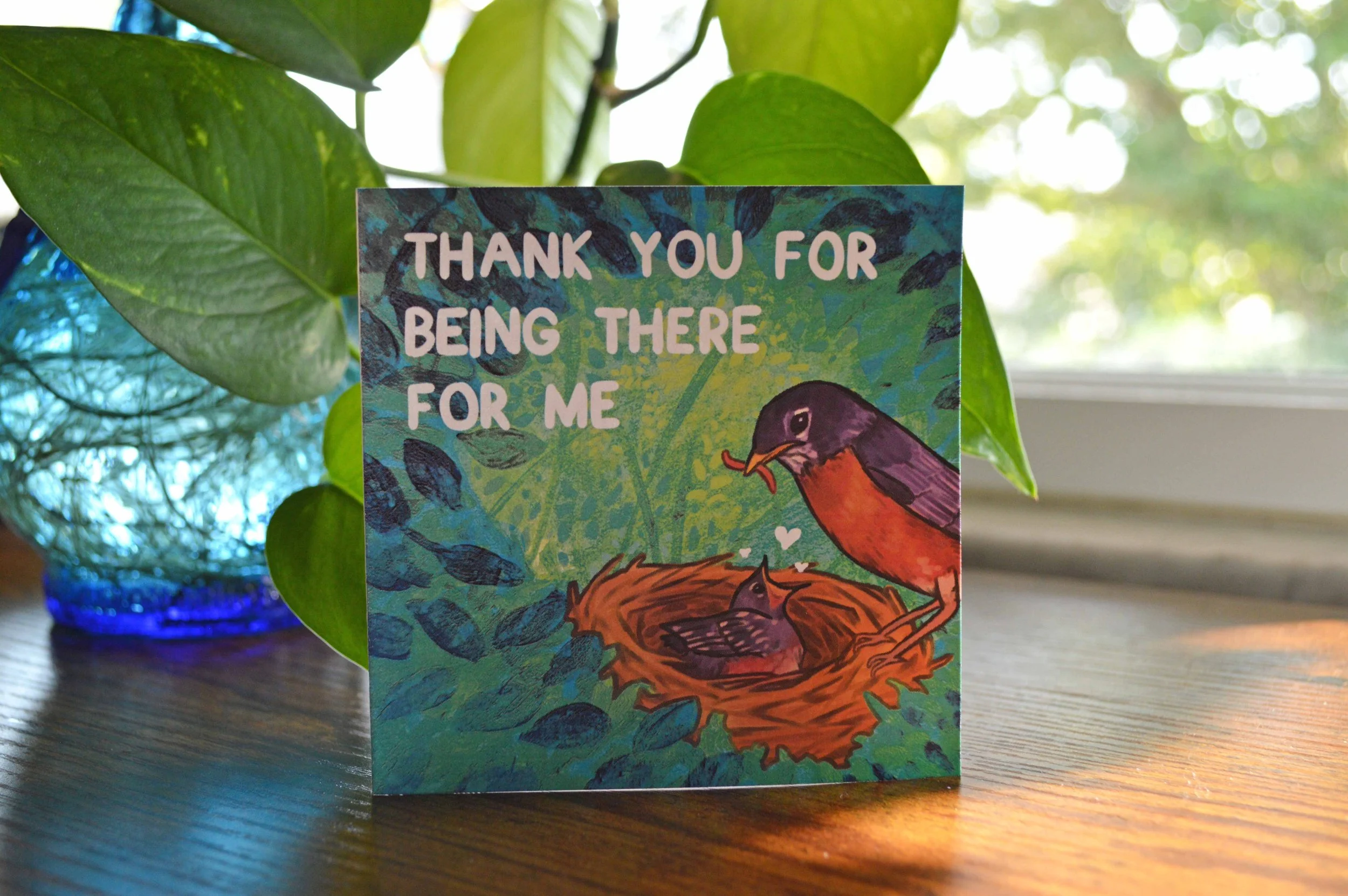 Caring Bird Card