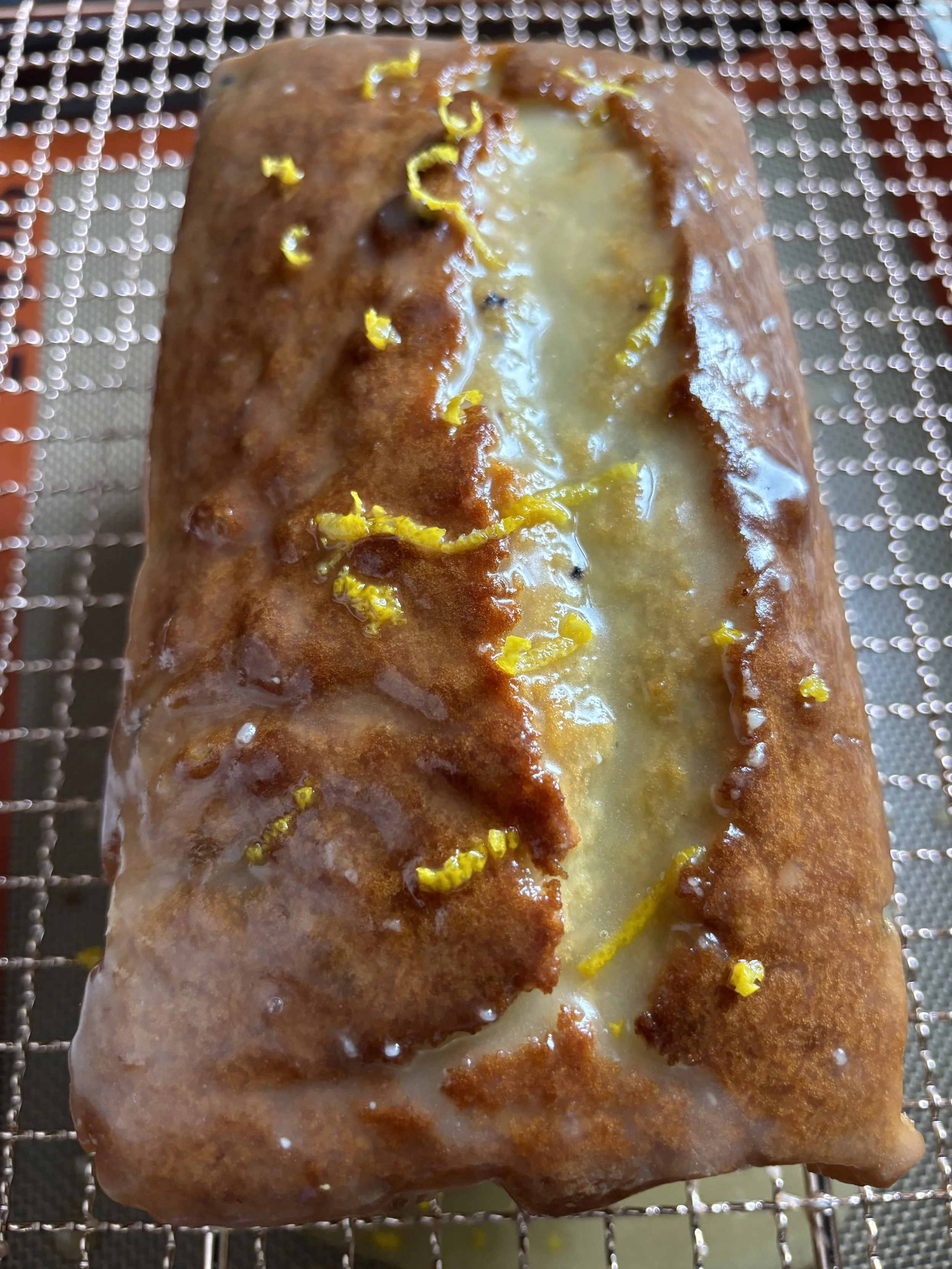 BLUEBERRY LEMON GLAZE - LARGE LOAF