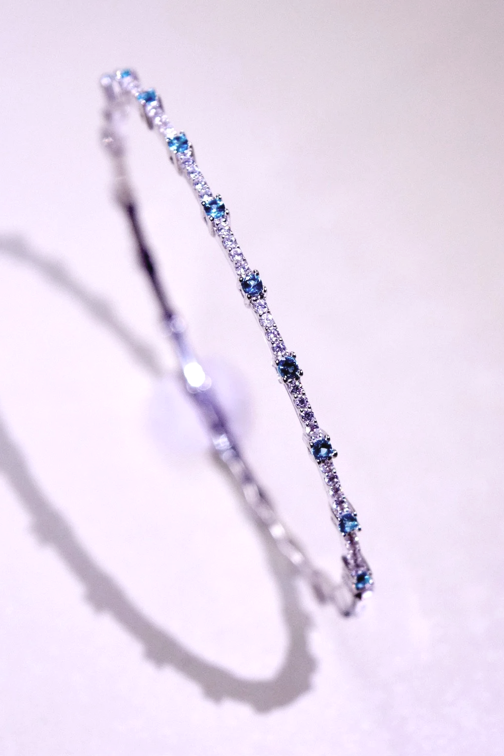 Pulsera Tennis Bangle Plata