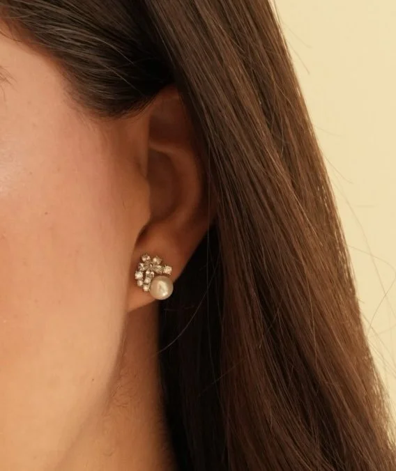Aretes Perlina