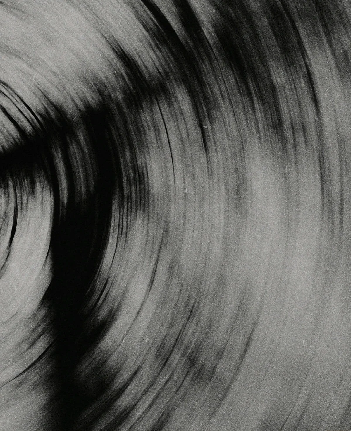 Abstract image of a spinning disk in motion