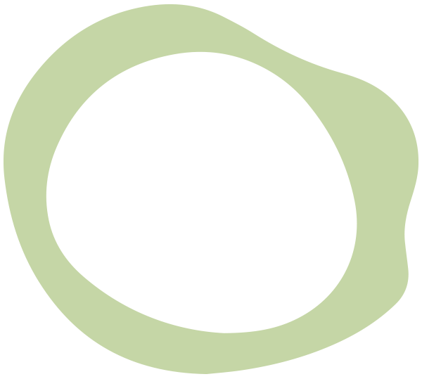 A coloured abstract shape