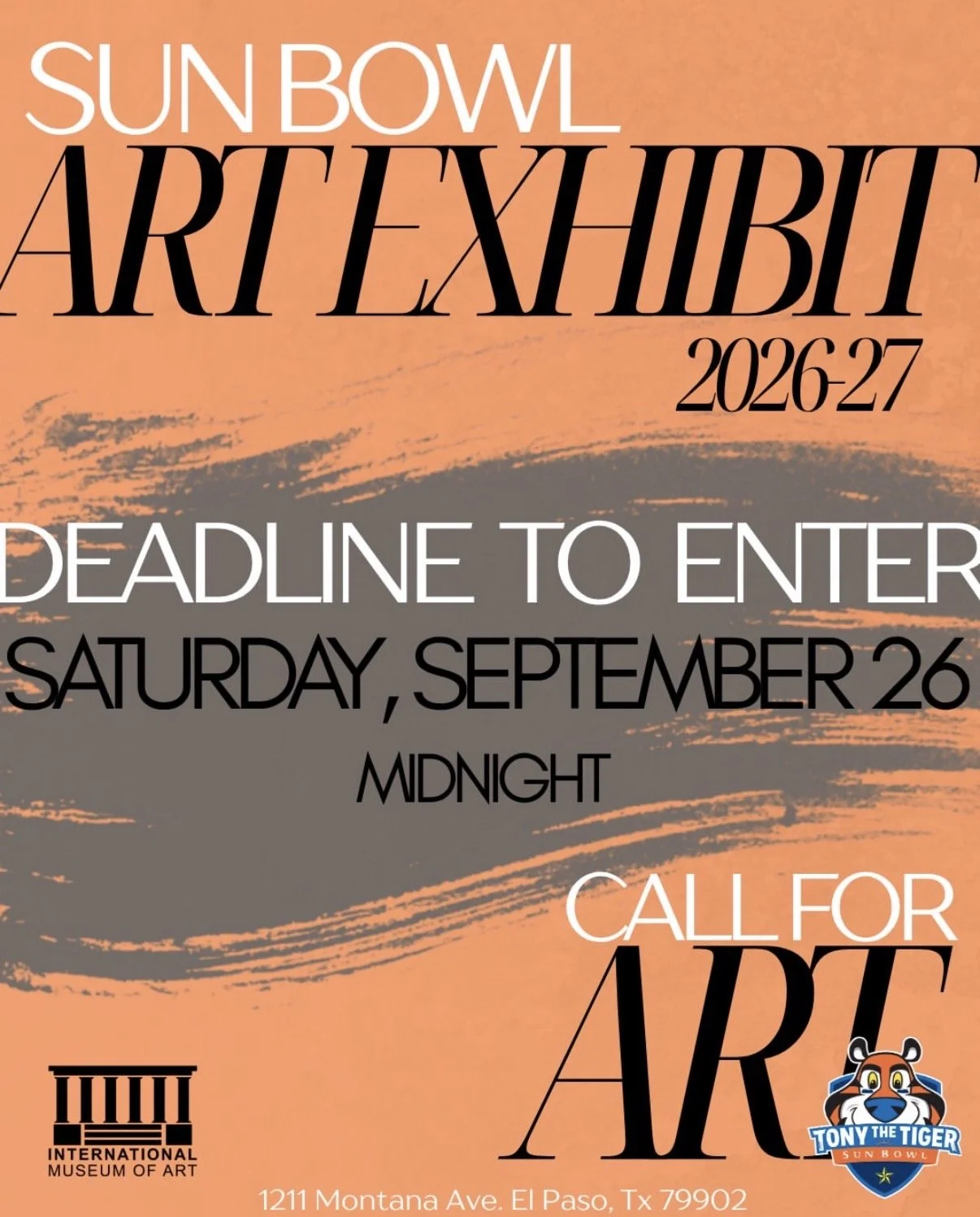 Call to Artists: Deadline to enter Sept 26 (Copy)