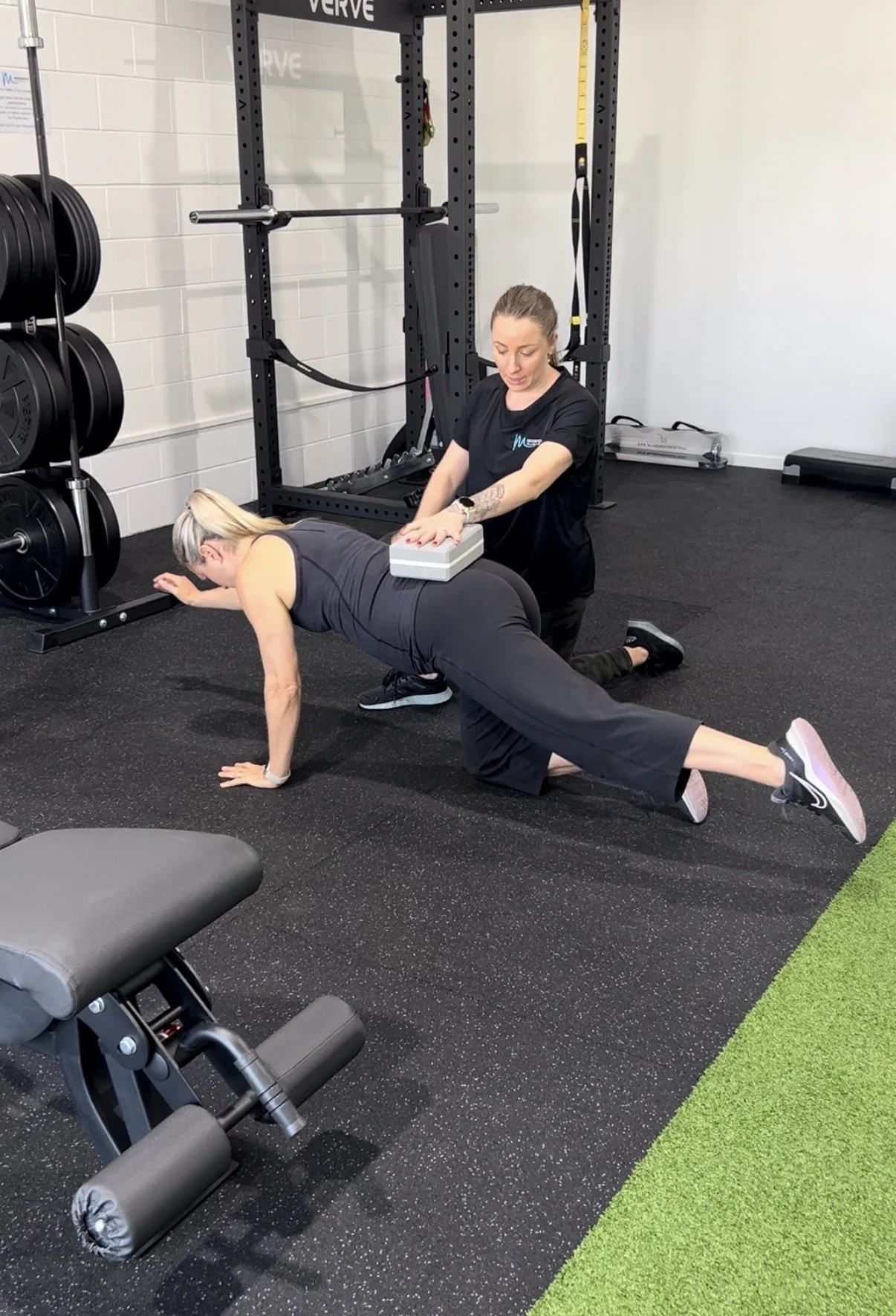 Corrective exercise session