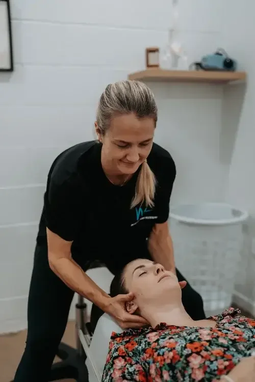 Physiotherapy session