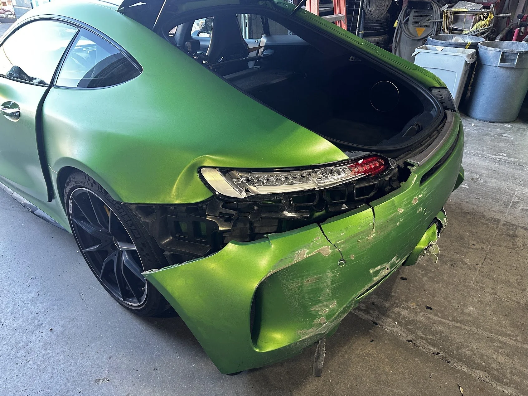 Quarter Panel damage