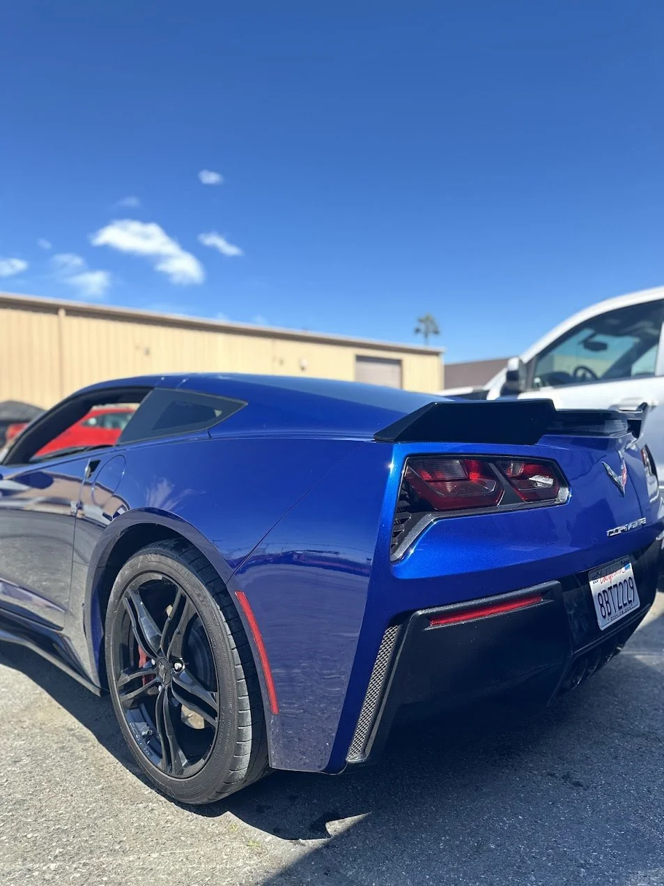 New OEM bumper and fiberglass repair