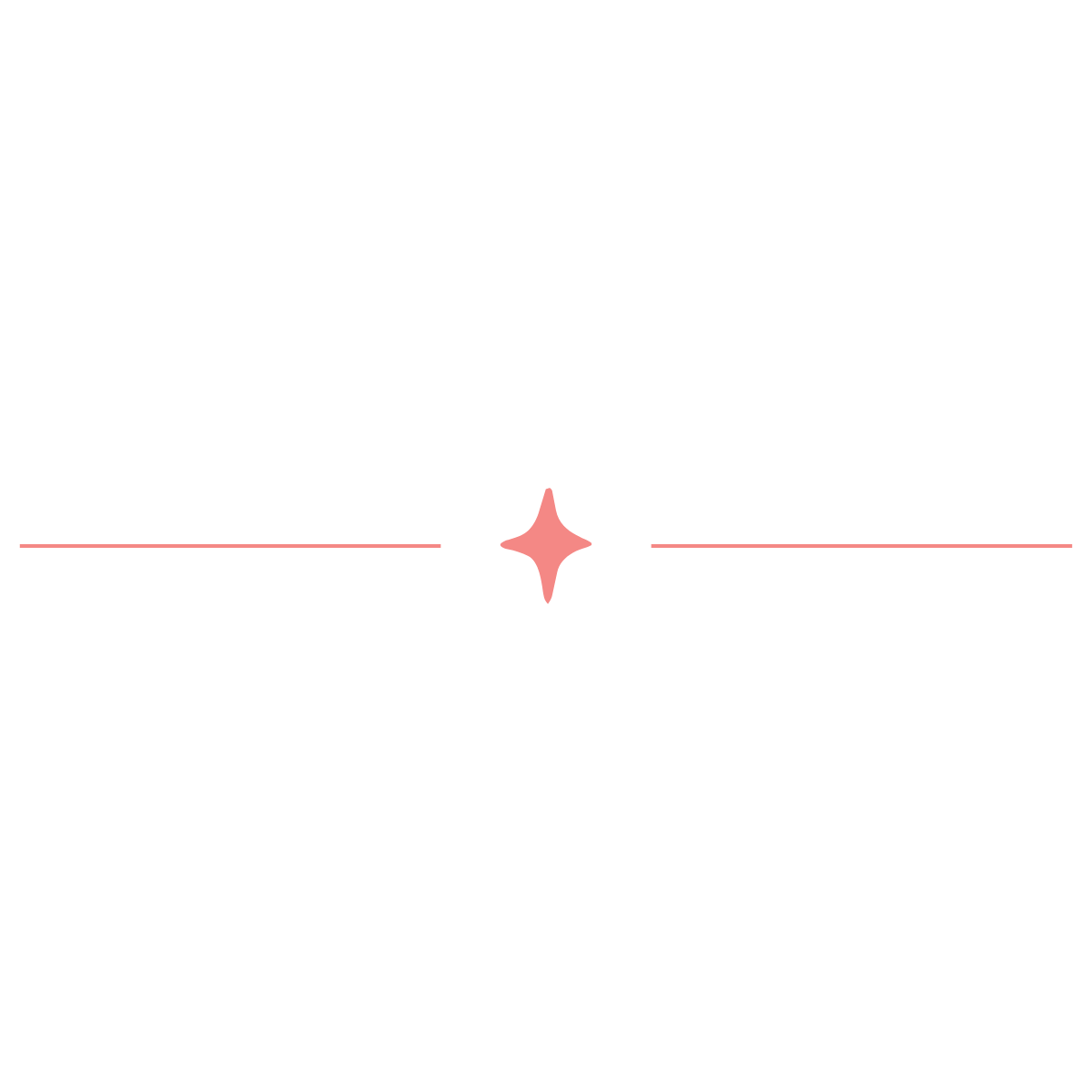 Illustration of a retro star with pink accents and a minimalist design.