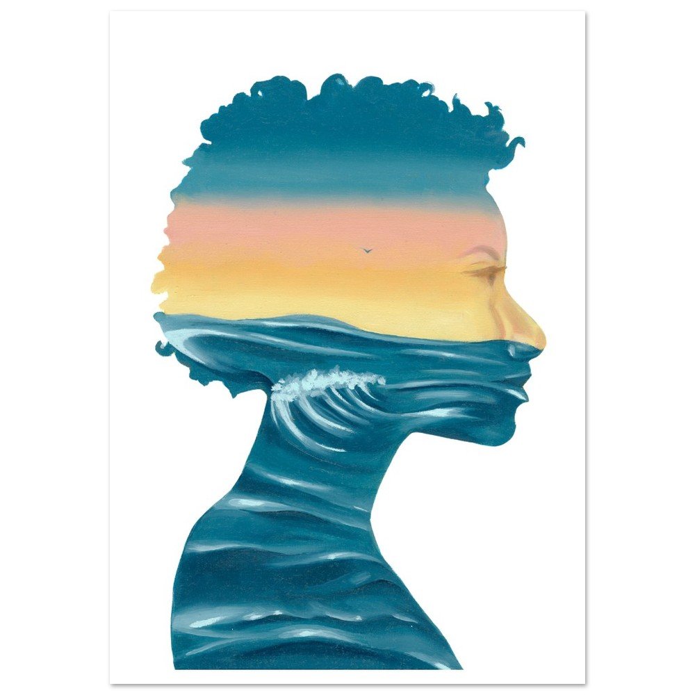 Seeking Fine Art Poster 21x29.7 cm / 8x12