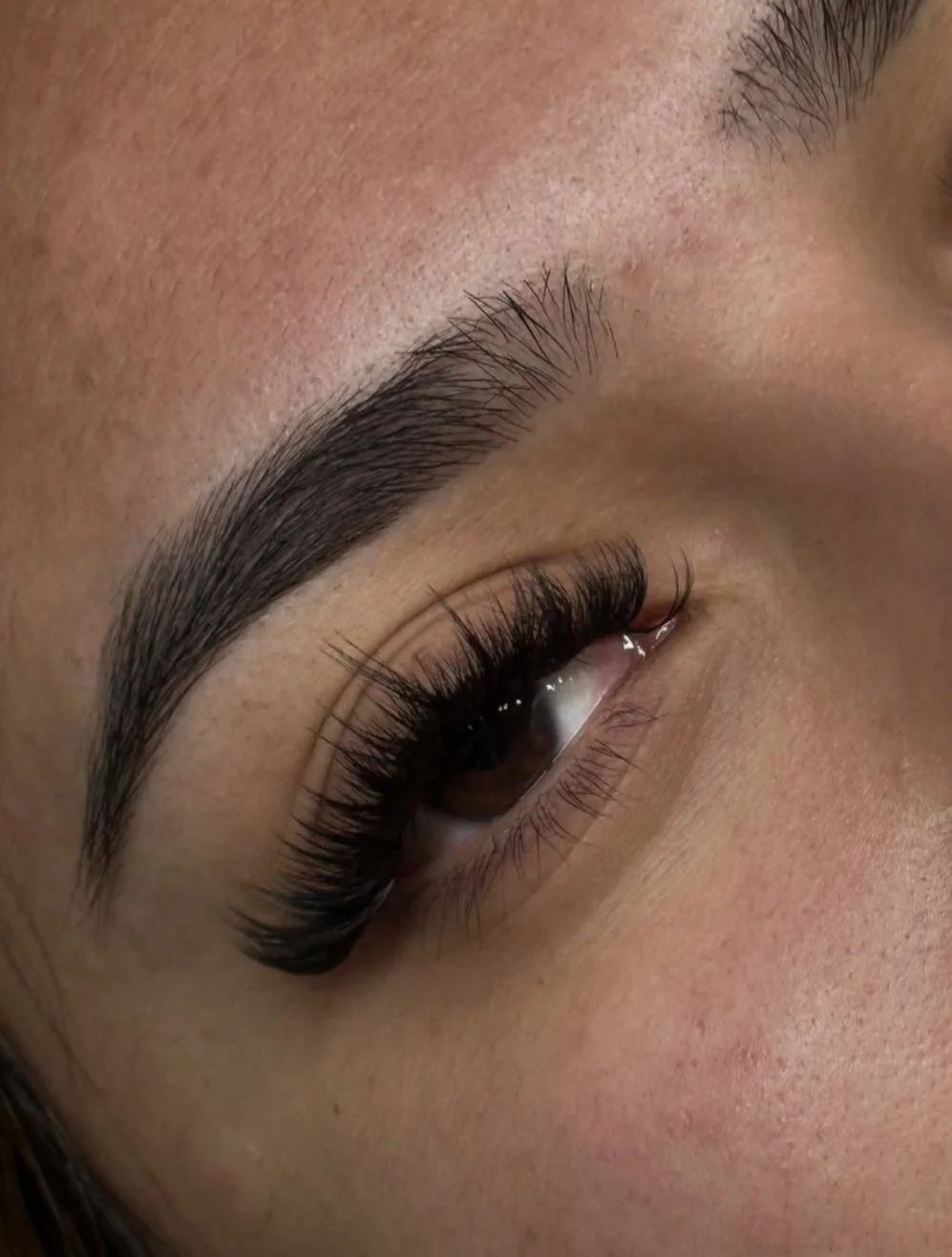 Wispy lashes