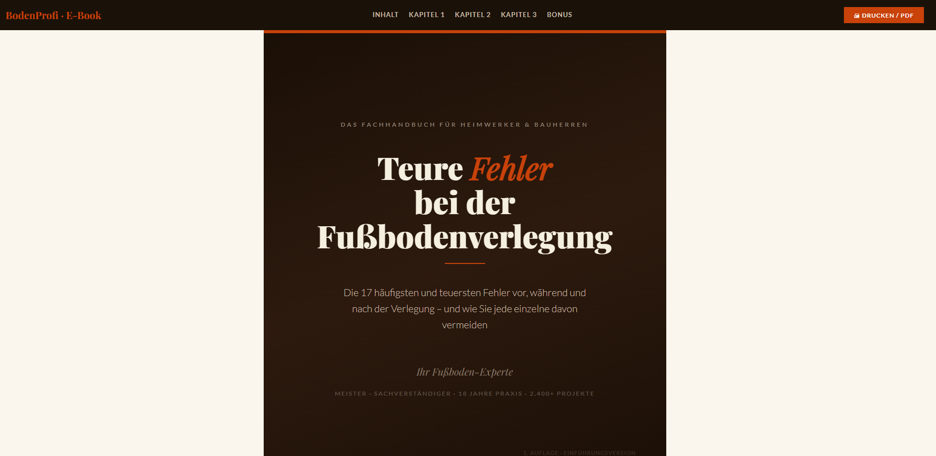 BodenProfi    E-Book