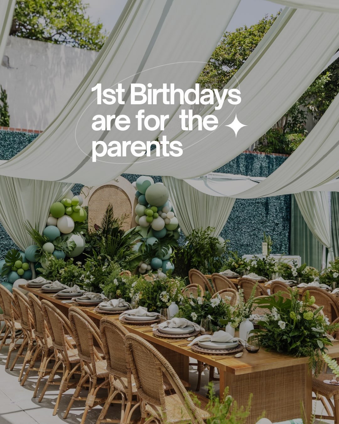 If you&rsquo;re planning a first birthday, go big 🤎
Pick the theme you&rsquo;ve been saving, get the decor, and order the cake. This is one of those milestones you&rsquo;ll remember forever.

But here&rsquo;s the part I&rsquo;d plan just as carefull