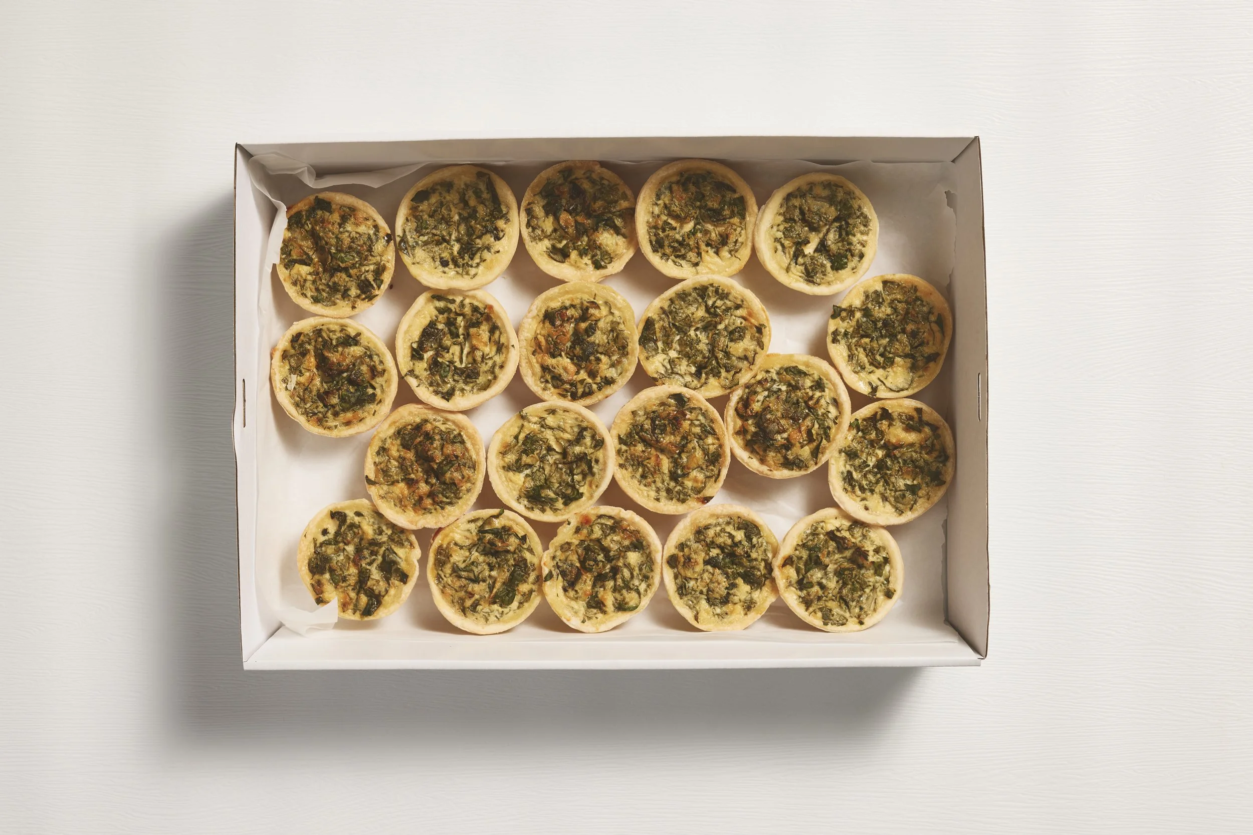 Canapé - Vegetarian Quiches (V)