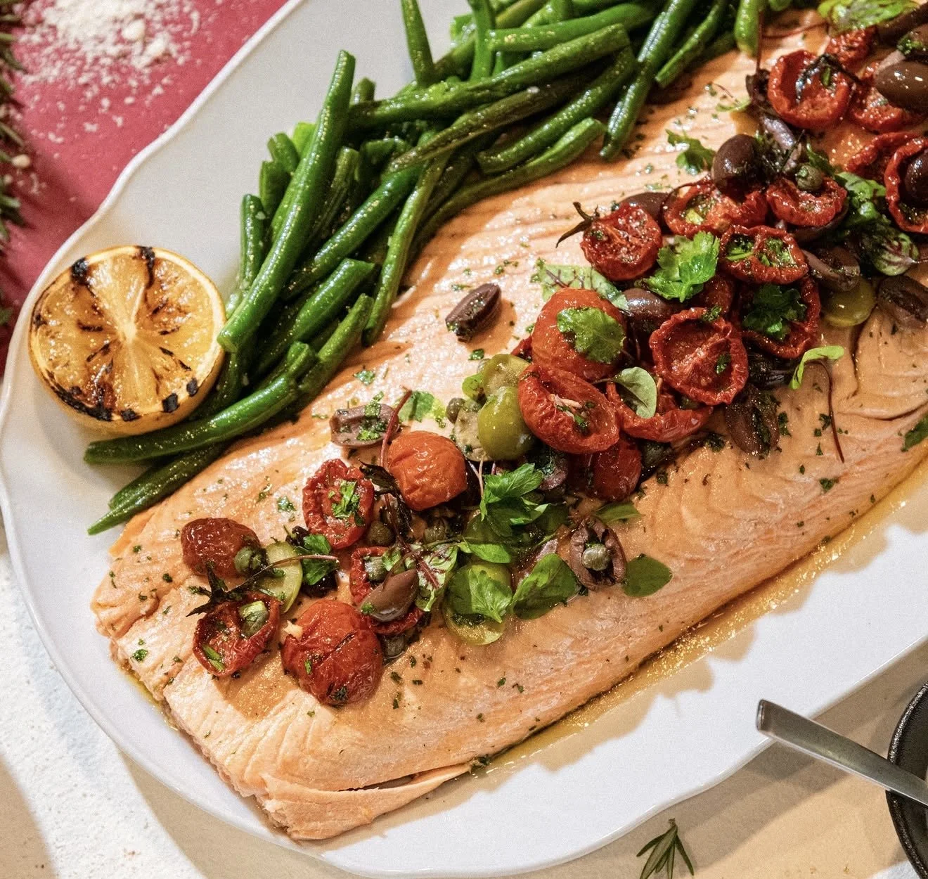 Side of Ocean Trout