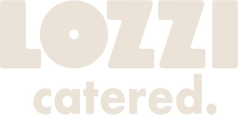 Text in a stylized font that reads 'LOLLI catered.'