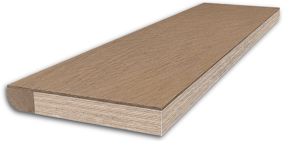 Line drawing of character timber grain