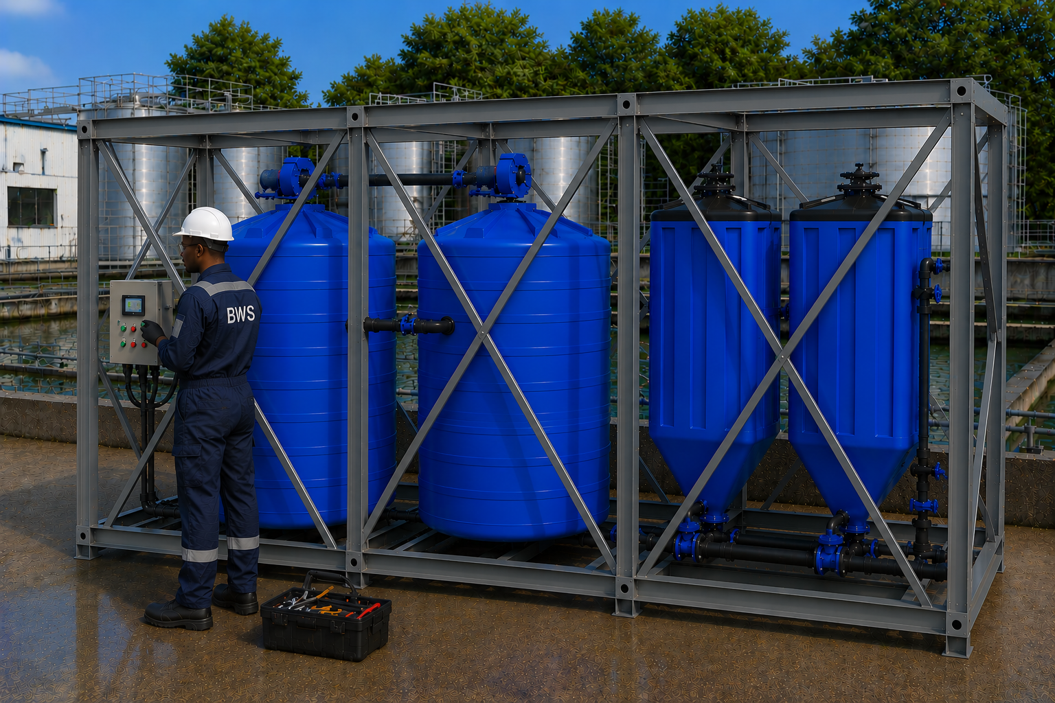 Our new Containerized Sewage Treatment Plant