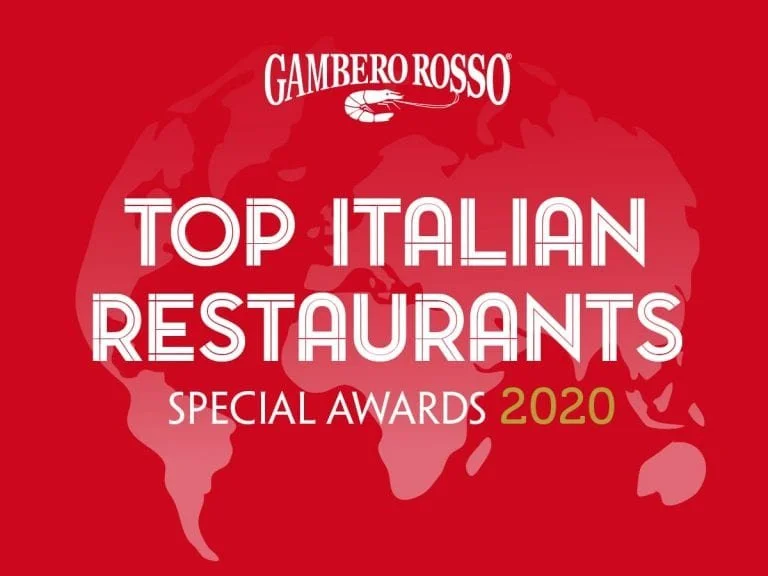 Gambero Rosso Top Italian Restaurants Special Award won by Giando.