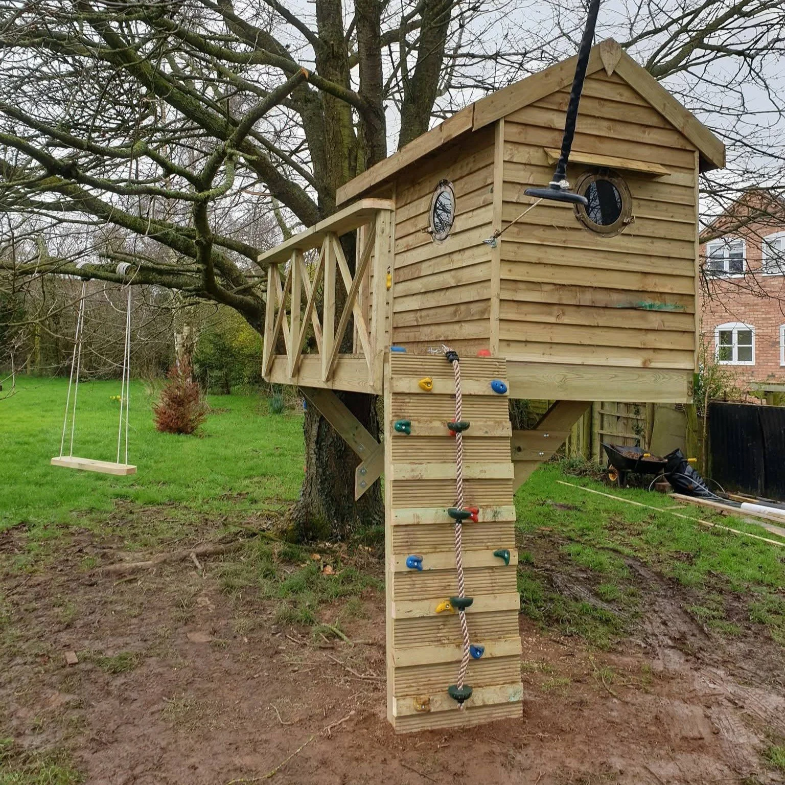 Custom Built Treehouse