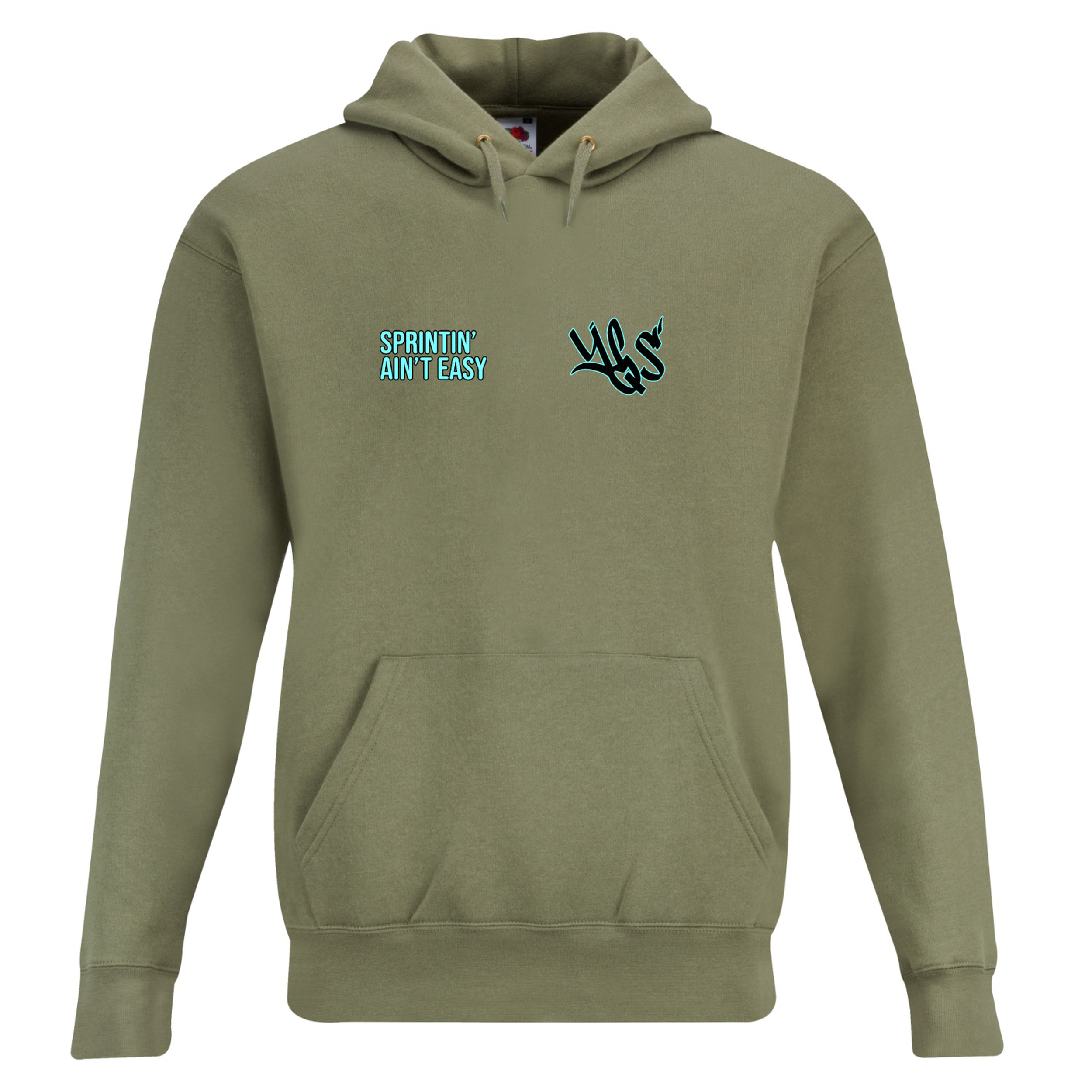 Young & Sharp Sprintin' ain't easy Hoodie