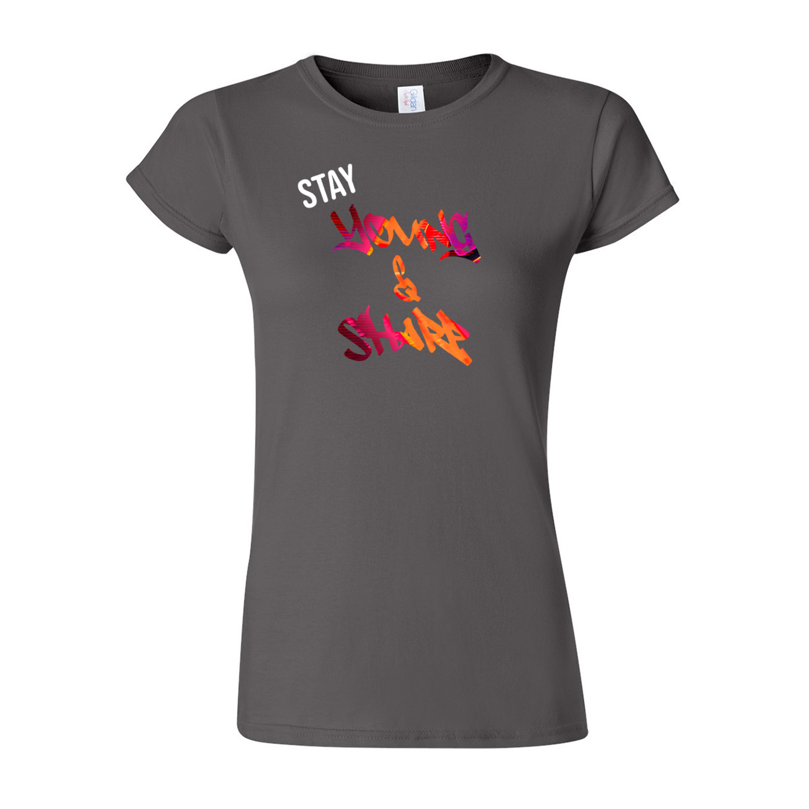 Stay Young & Sharp Brand T shirt