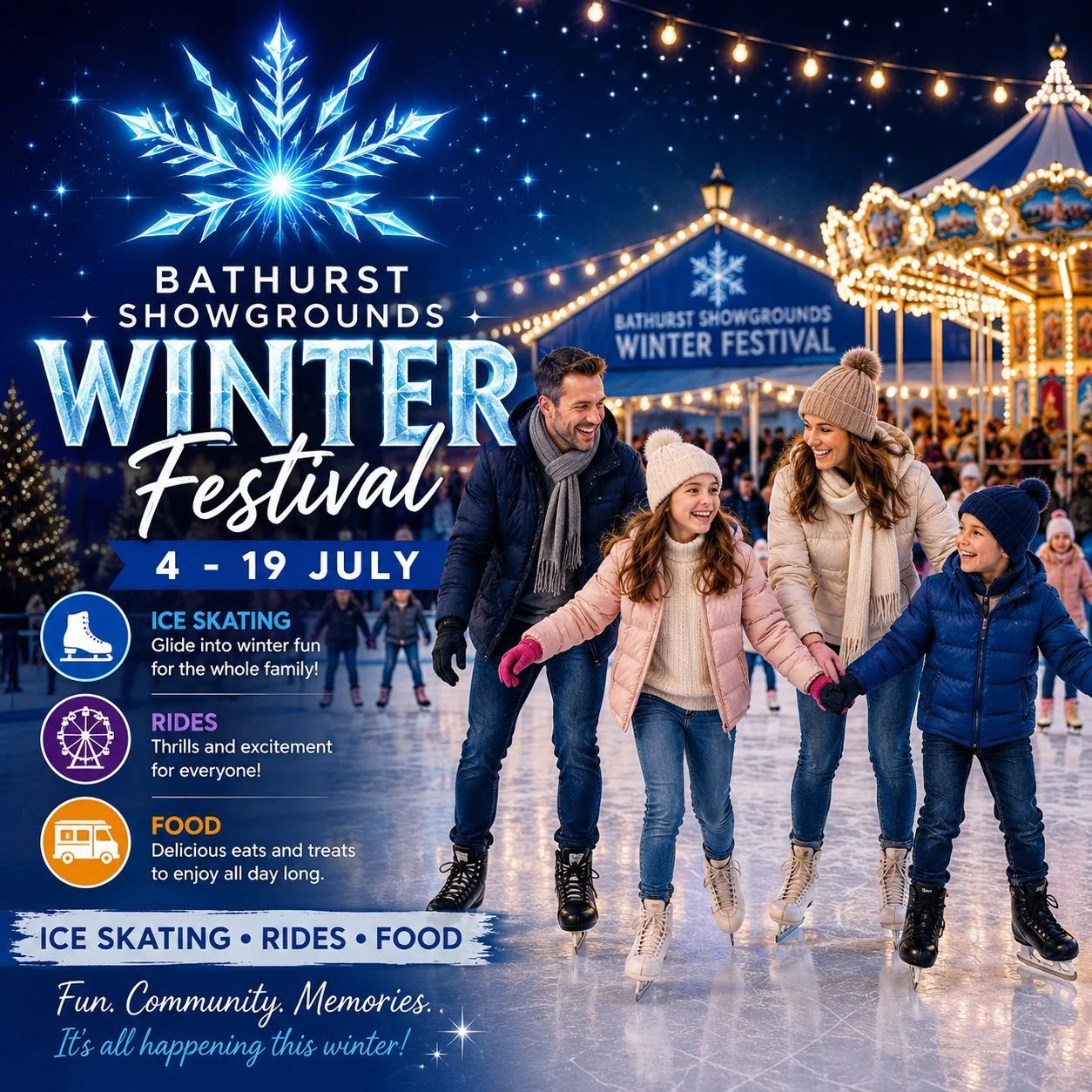 Bathurst Showgrounds Winter Festival