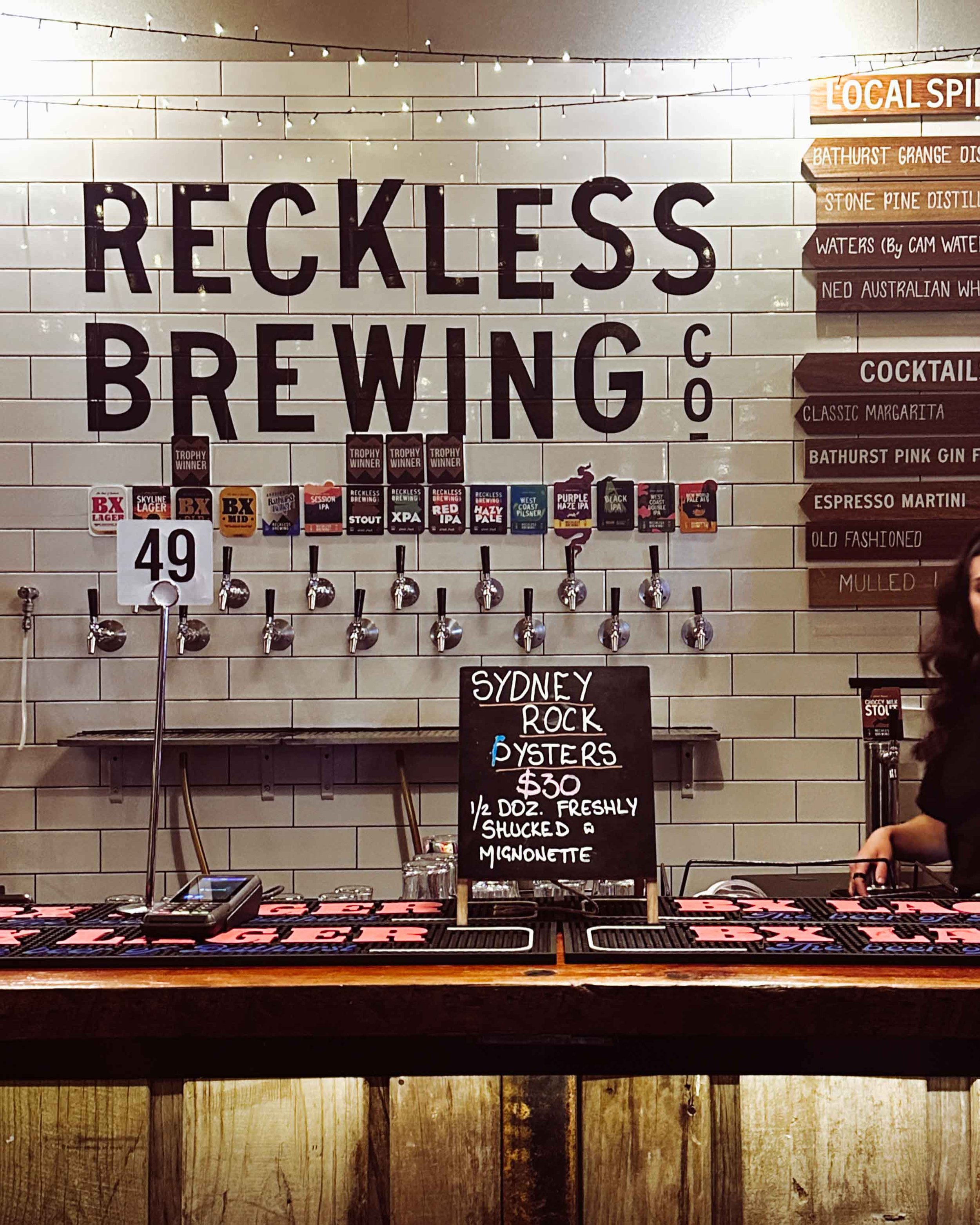 Reckless Brewing, Bathurst