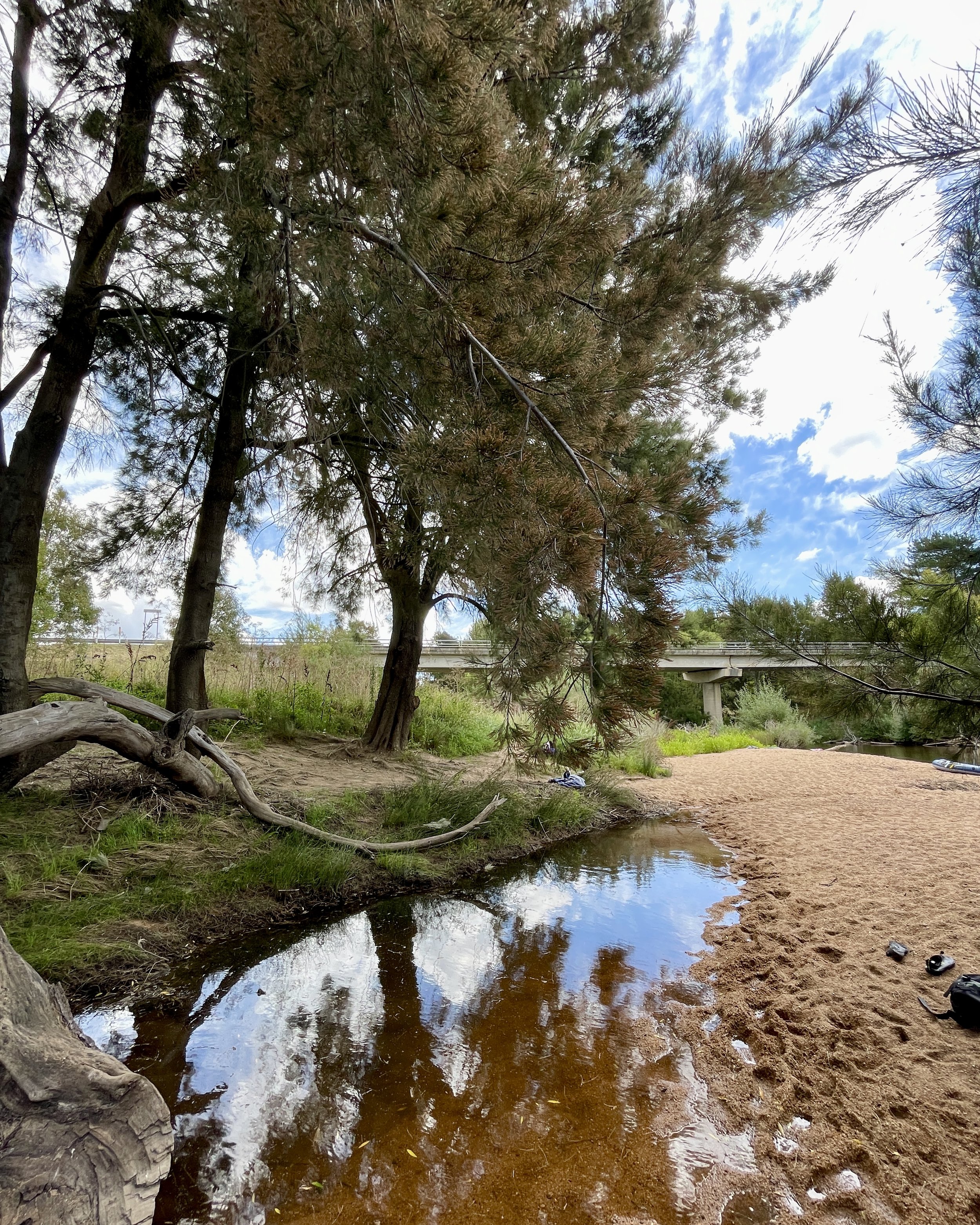 Image of Flat Rock river near O'Connell, NSW