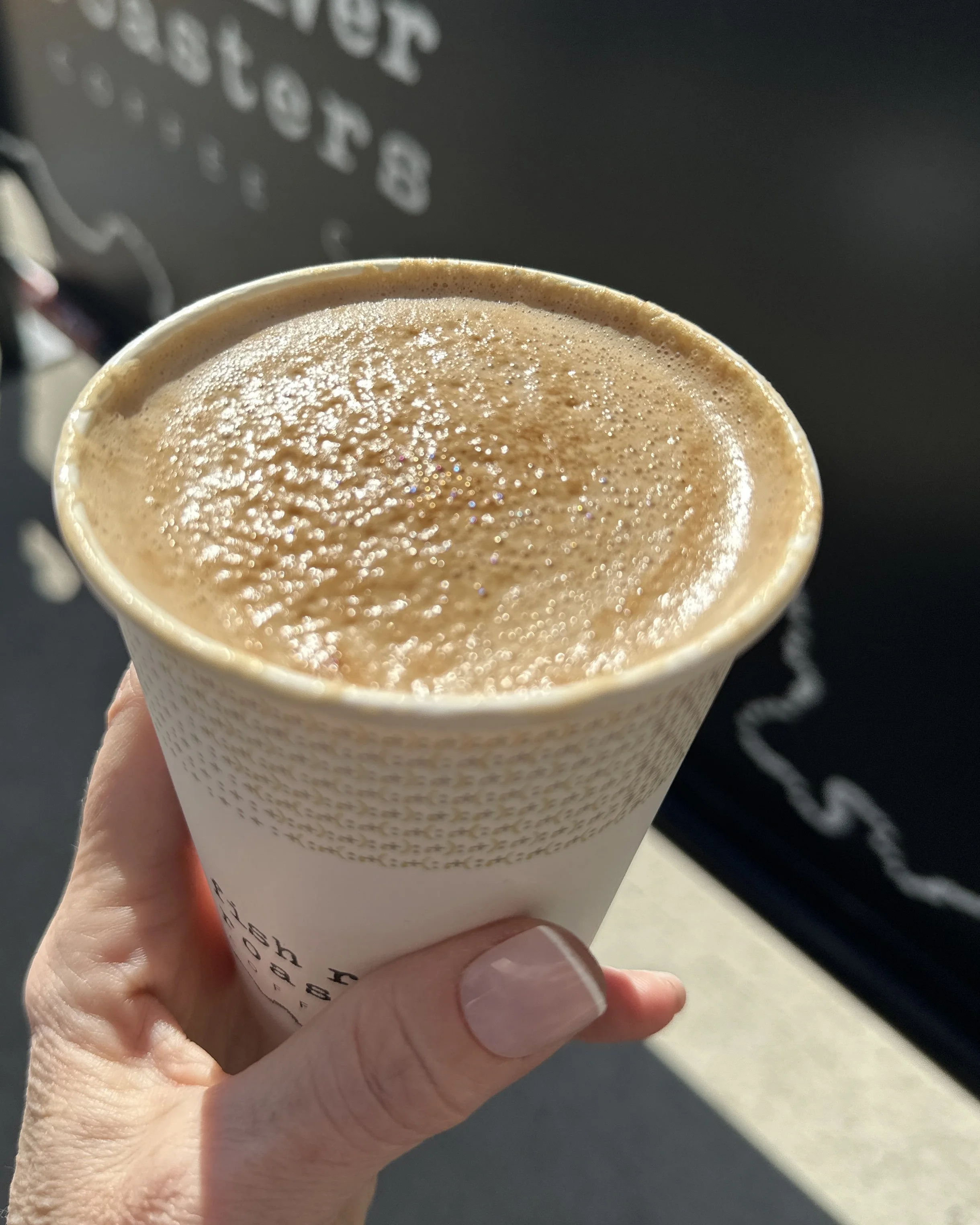 Takeaway coffee from Cafe West Bathurst NSW