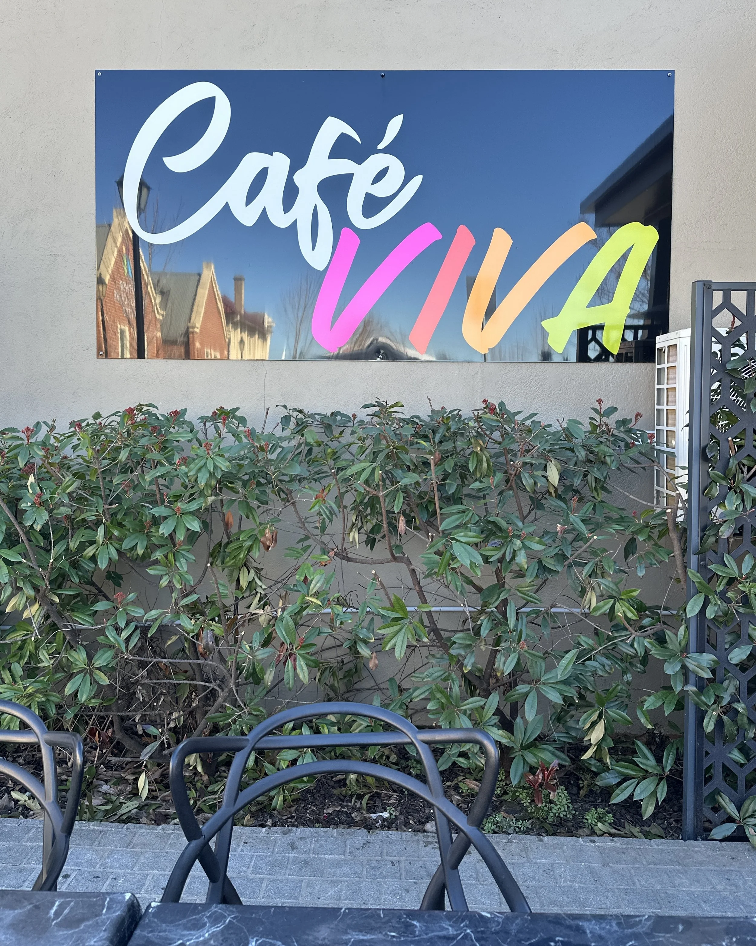 Sign of Cafe VIVA, Bathurst