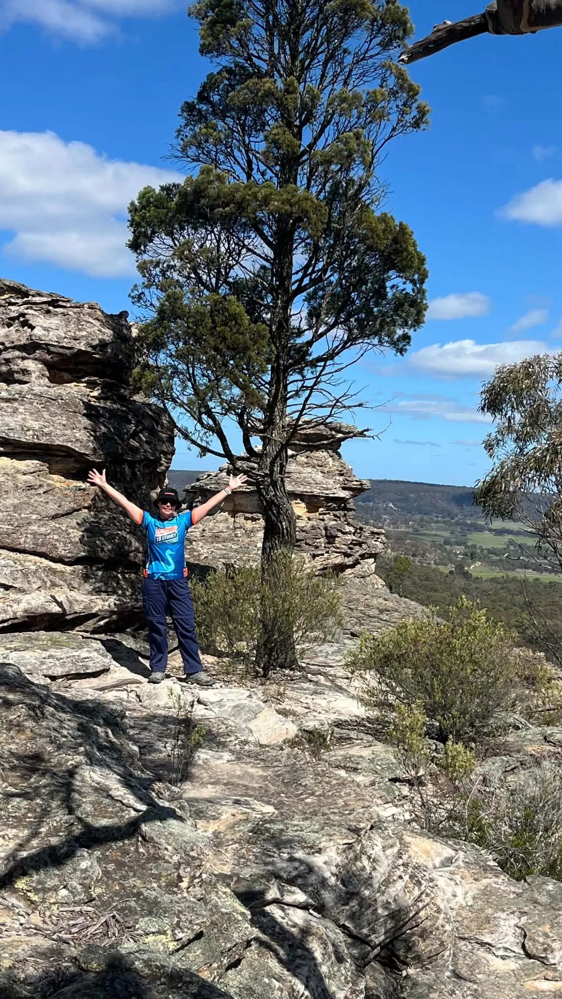 View from Castle Rocks Walk, Munghorn Gap Nature Reserve