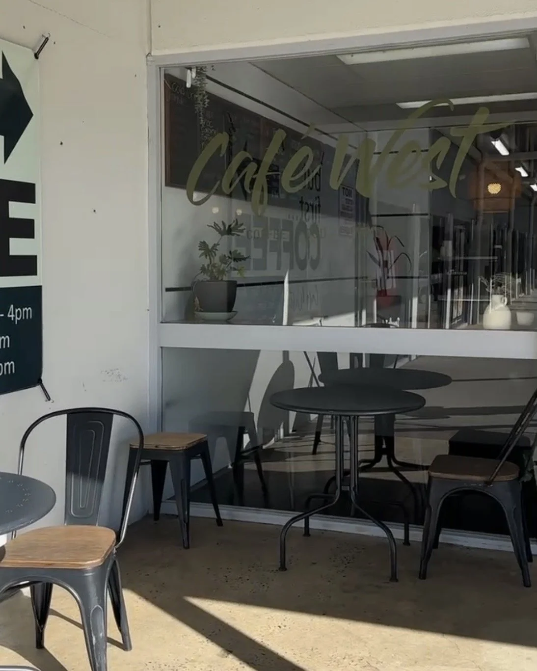 Outside Cafe West Bathurst NSW