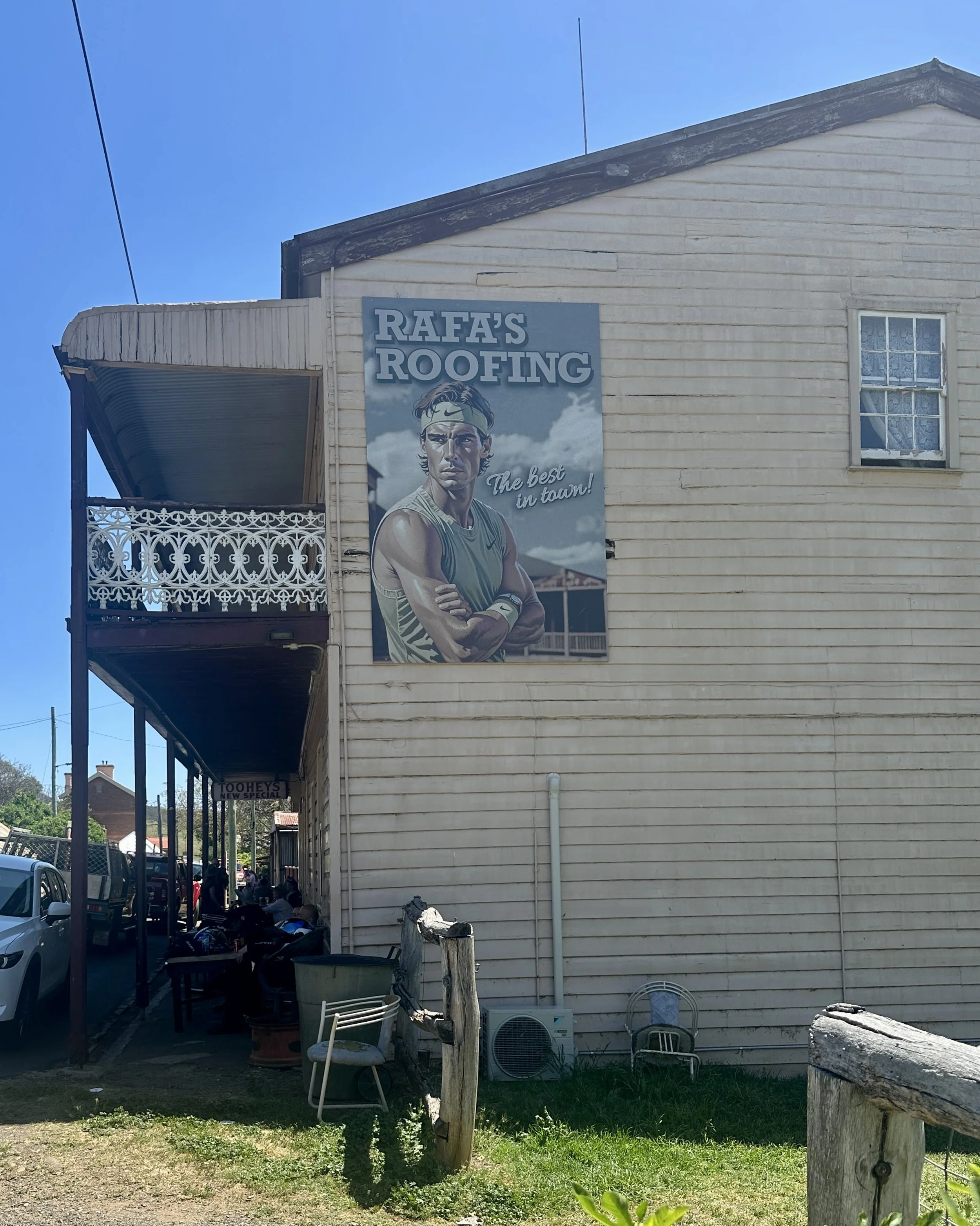 Side view of Old Sofala Pub